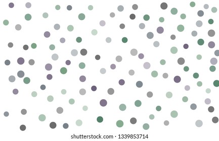Circles confetti falling on transparent background. Round, dot vector background. Abstract colorful confetti flying in the air. Vector holiday illustration with circles confetti.