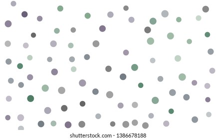 Circles confetti falling on transparent background. Round, dot vector background. Abstract colorful confetti flying in the air. Vector holiday illustration with circles confetti.
