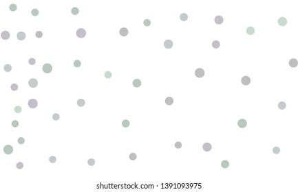 Circles confetti falling on transparent background. Round, dot vector background. Abstract colorful confetti flying in the air. Vector holiday illustration with circles confetti.