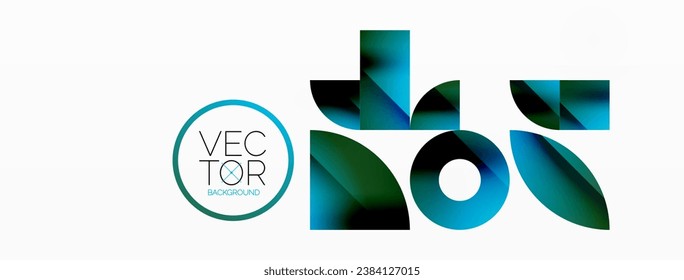 Circles and diverse shapes converge, fashioning contemporary backdrop igniting creativity. Design for digital designs, presentations, website banners, social media posts
