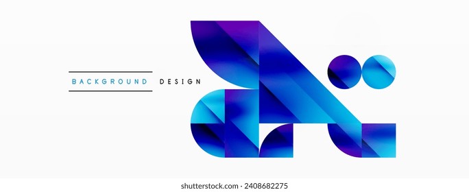 Circles and diverse shapes converge, fashioning contemporary backdrop igniting creativity. Design for digital designs, presentations, website banners, social media posts