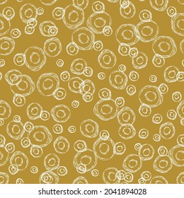 Circles donut pattern profiled, for fashion fabric textiles. Ready to print and repeat. All over and vector print