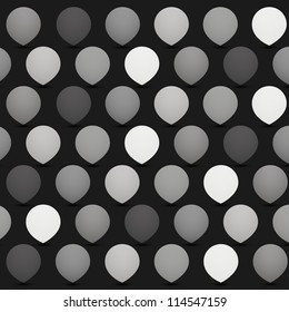 Circles with drop shadows