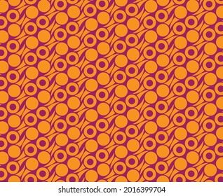 Circles, ellipses and radii combine to produce a multi dimensional pattern.
