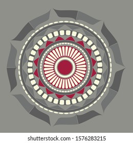 circles Ethnic geometric pattern Design