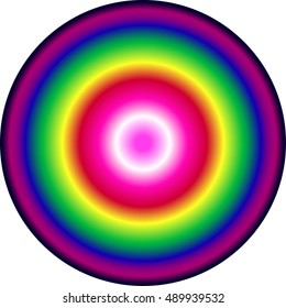  circles with gradient color. Abstract colorful circles geometric shapes background. Nice  colored background with circles. Colorful circle pattern for your design.