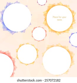 Circles graphic for your text