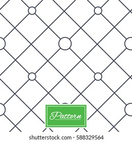 Circles grid texture. Stripped geometric seamless pattern. Modern repeating stylish texture. Abstract minimal pattern background. Vector
