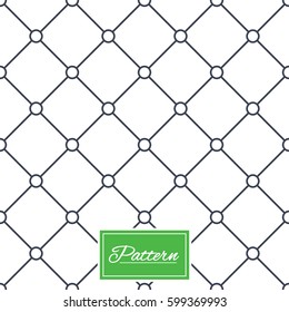 Circles grid texture. Stripped geometric seamless pattern. Modern repeating stylish texture. Abstract minimal pattern background. Vector