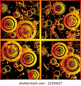 Circles and grunge