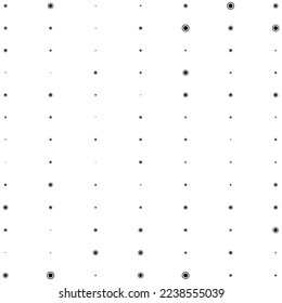 Circles halftone random pattern background. Vector illustration.