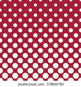  circles halftone seamless geometric gradient red  pattern