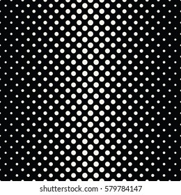  circles halftone seamless geometric gradient black and white  pattern