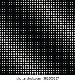  circles halftone seamless geometric gradient black and white  pattern