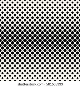  circles halftone seamless geometric gradient black and white  pattern