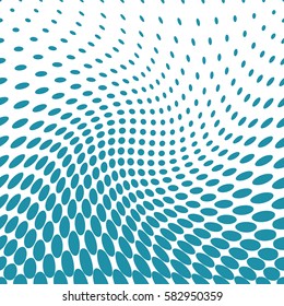  circles halftone seamless geometric gradient blue  pattern