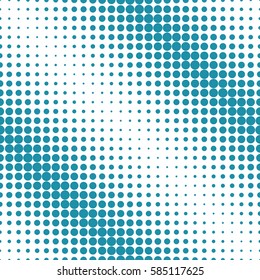  circles halftone seamless geometric gradient blue  pattern