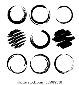 circles hand drawn