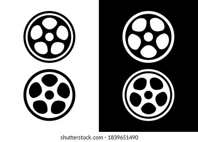 Circles and hole inside.Very suitable in various business purposes, also for icon, symbol and many more.