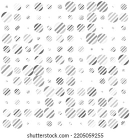 Circles line, halftone random pattern background. Vector illustration.