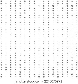 Circles line, halftone random pattern background. Vector illustration.