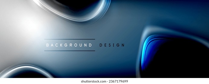 Circles lines and bubbles on bright glowing effect gradient with light and shadow effects. Dynamic interplay of light, shadow and depth. Futuristic and rhythmic technology design