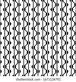Círculos, líneas adornadas. Papel tapiz tribal. Línea, formas redondeadas sin problemas.    Vector