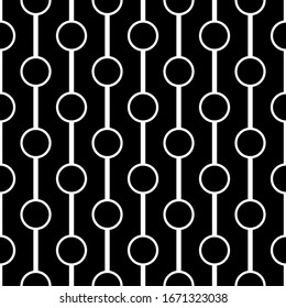Circles, lines pattern. Ethnic background. Line, circle shapes seamless ornament. Stripes, rounds ornate. Tribal wallpaper. Folk image. Tribe motif. Digital paper, web design, textile print, vector.