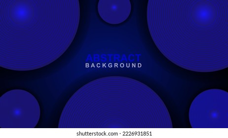 
Circles Lines round frame, vector illustration