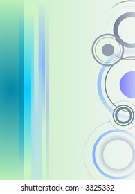 circles and lines vector