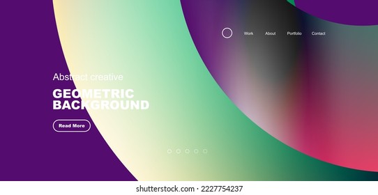 Círculos de fondo abstracto mínimo. Concepto técnico o empresarial, patrón para papel tapiz, banner, fondo, página de aterrizaje, arte mural, invitación, impresiones