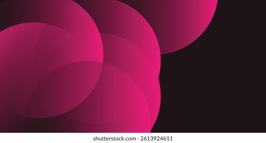 Circles minimal abstract covers templates. pink Techno future or elegant business concept, pattern for wallpaper, banner, background, landing page, wall art, invitation, prints. vector eps10