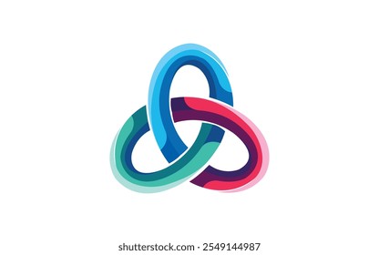 Circles modern colorful logo design