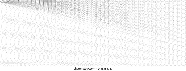circles monochrome curved header banner background design element empty blank template isolated on white nobody no people vector wavy pattern