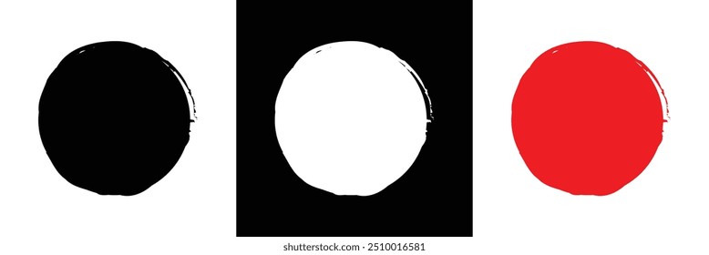 Circles noise texture dotwork grain. Pointillism gradient pattern. Radial stochastic grange texture. Dotwork stipple halftone effect for tattoo in eps 10.