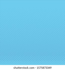 circles on a blue background