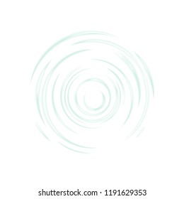 Circles on water surface. Vector illustration. Transparent texture. Dynamic wave