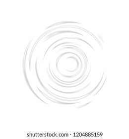 Circles on water. Vector illustration. Transparent texture. Wave design