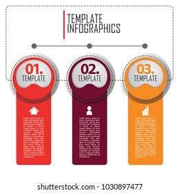  circles and other elements for infographic. Template for cycle diagram, graph, presentation and round chart. Business concept with 5 options, parts, steps or processes.