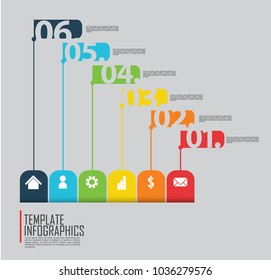 circles and other elements for infographic. Template for cycle diagram, graph, presentation and round chart. Business concept with 5 options, parts, steps or processes.