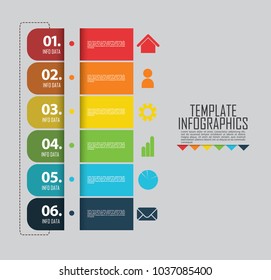 circles and other elements for infographic. Template for cycle diagram, graph, presentation and round chart. Business concept with 5 options, parts, steps or processes.