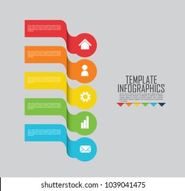 circles and other elements for infographic. Template for cycle diagram, graph, presentation and round chart. Business concept with 3-6 options, parts, steps or processes.