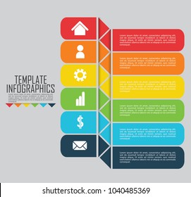 circles and other elements for infographic. Template for cycle diagram, graph, presentation and round chart. Business concept with 5 options, parts, steps or processes.