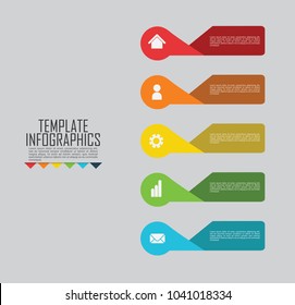 circles and other elements for infographic. Template for cycle diagram, graph, presentation and round chart. Business concept with 5 options, parts, steps or processes.