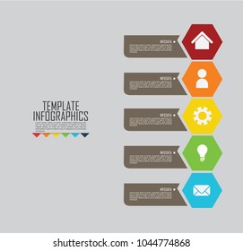circles and other elements for infographic. Template for cycle diagram, graph, presentation and round chart. Business concept with 5-6 options, parts, steps or processes.