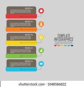 circles and other elements for infographic. Template for cycle diagram, graph, presentation and round chart. Business concept with 5 options, parts, steps or processes.