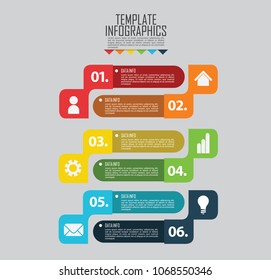 circles and other elements for infographic. Template for cycle diagram, graph, presentation and round chart. Business concept with 5 options, parts, steps or processes.