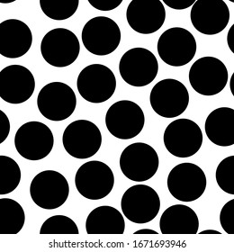 Circles pattern. Circular figures seamless ornament. Geometric motif. Rounds background. Circle shapes wallpaper. Geometrical backdrop. Digital paper, textile print, web design, abstract. Vector art