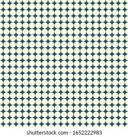 Patrón de círculos. Los puntos se adornan perfectamente. Motivo del punto. Fondo de figuras circulares. Redondea el fondo. Papel tapizado. Papel digital, impresión textil, diseño web, imagen abstracta, ilustración vectorial.