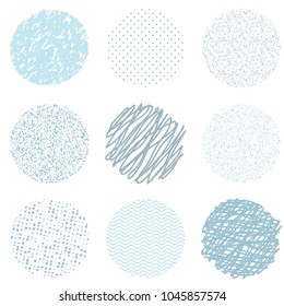 Circles pattern with circles. Pattern ideal for wrapping paper, wallpaper and textiles.